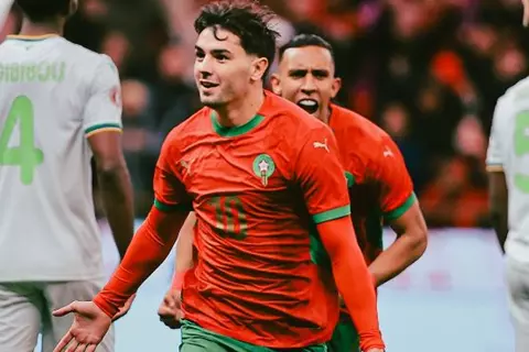 ركلة جزاء وهدف.. براهيم دياز رجل مباراة المغرب وجزر القمر (أرقام)